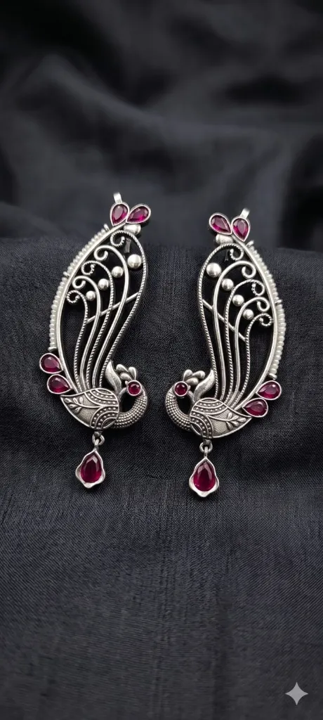 Peacock earring.webp